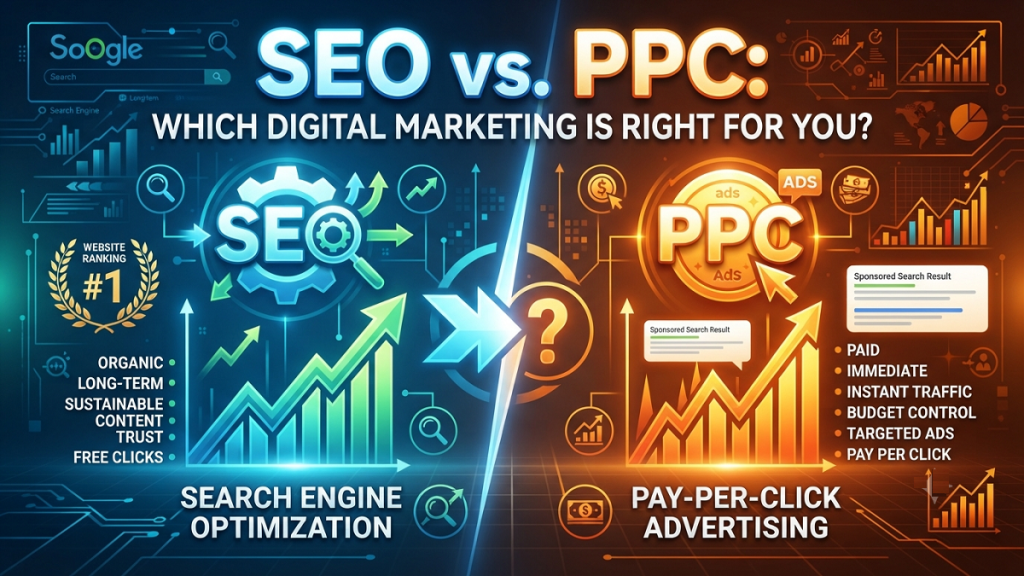 SEO vs. PPC Which Digital Marketing Is Right